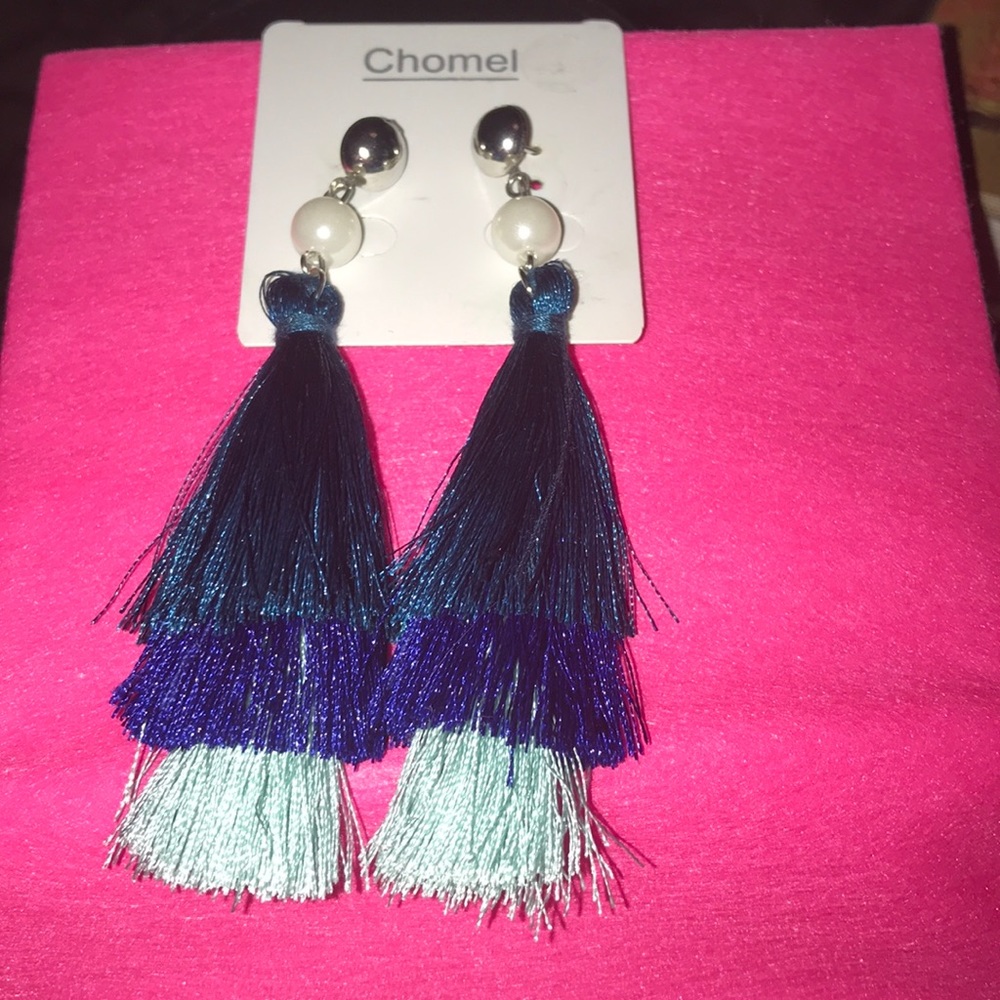 New! Multi-colored, Tassel Earrings.